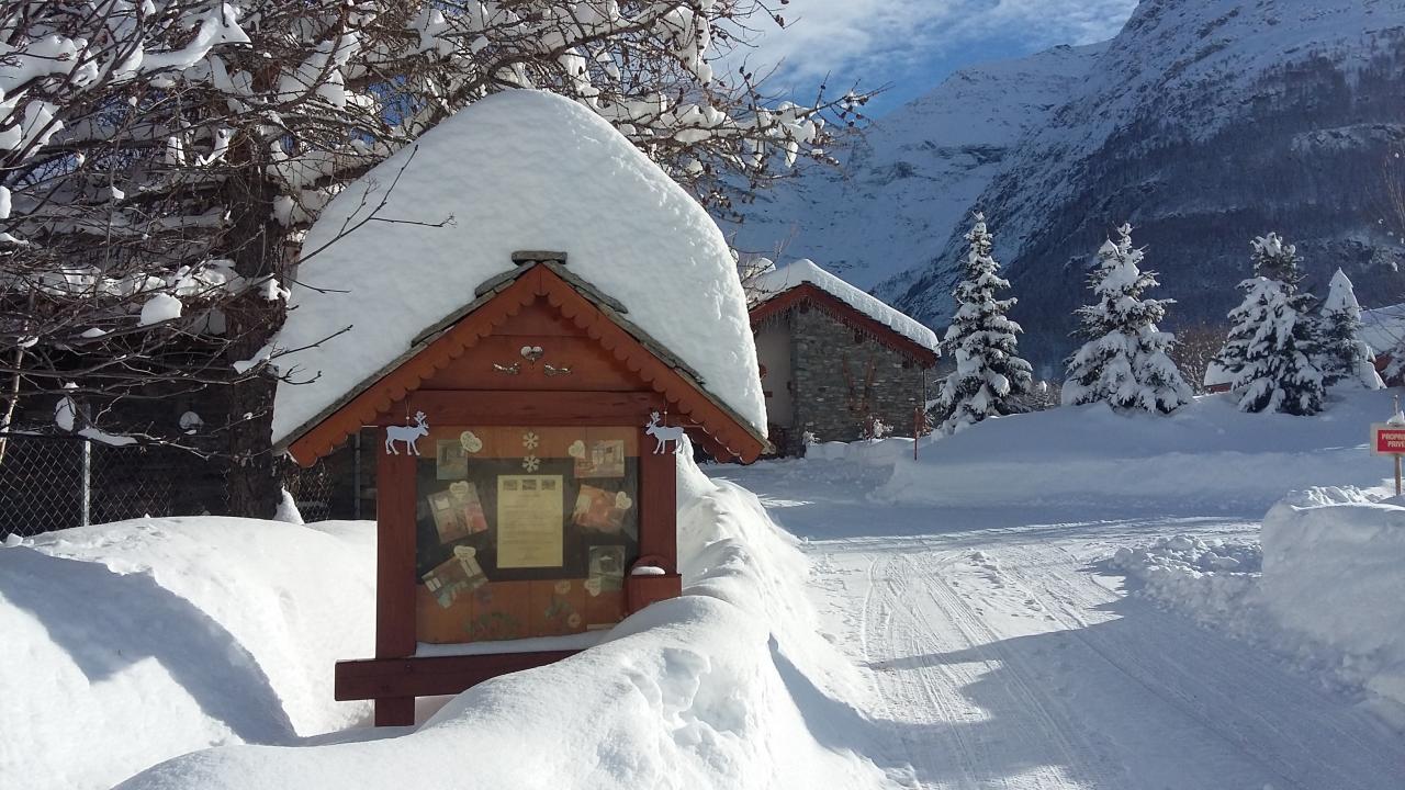 L' arrivée au chalet de Marie