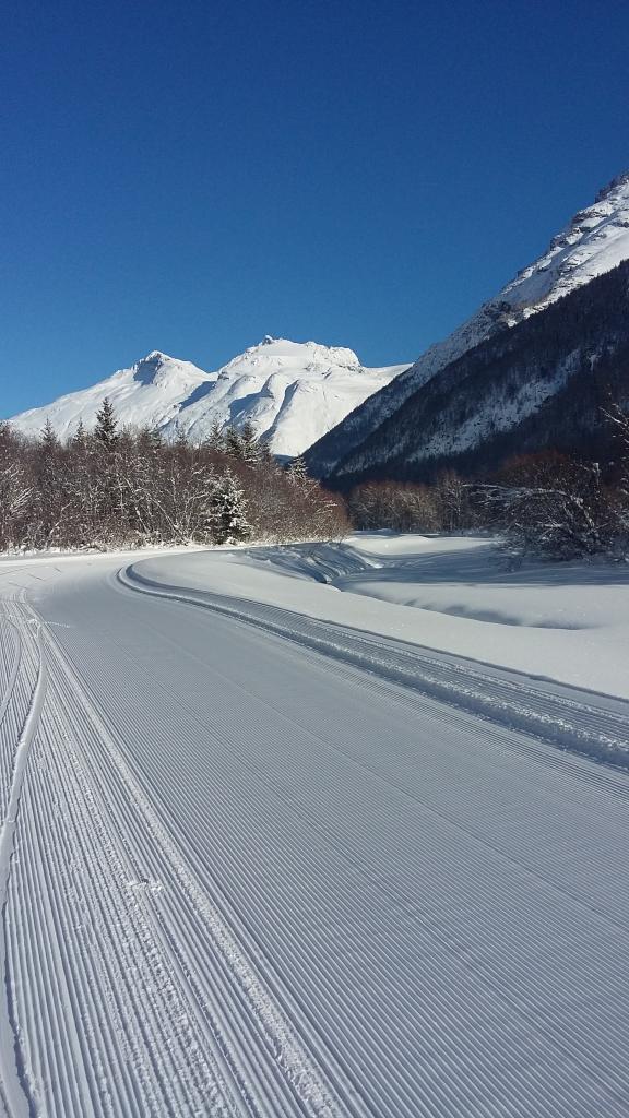 piste de ski de fond