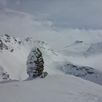 Sommet de tierce en ski de randonnée