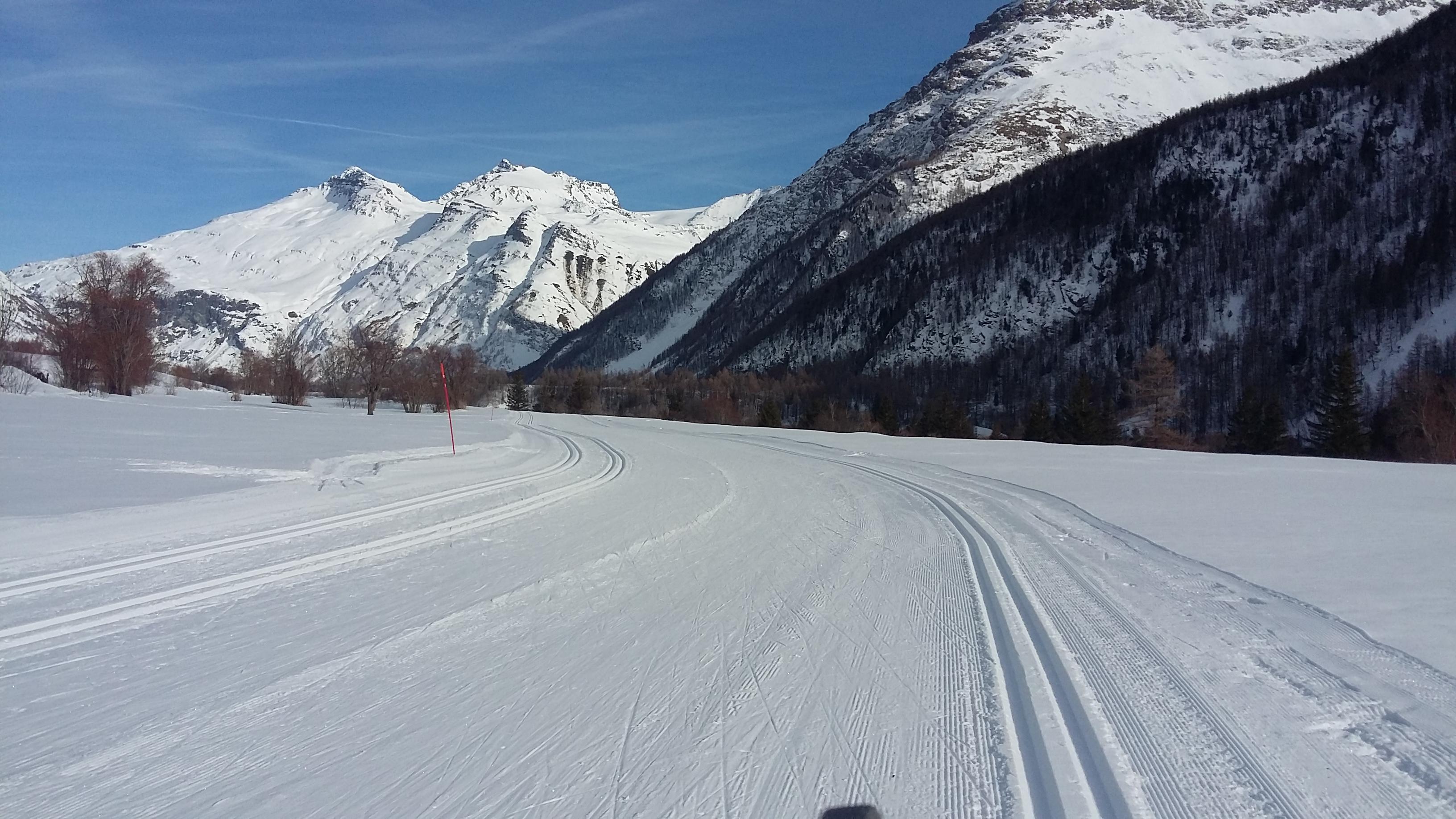 piste de ski de fond