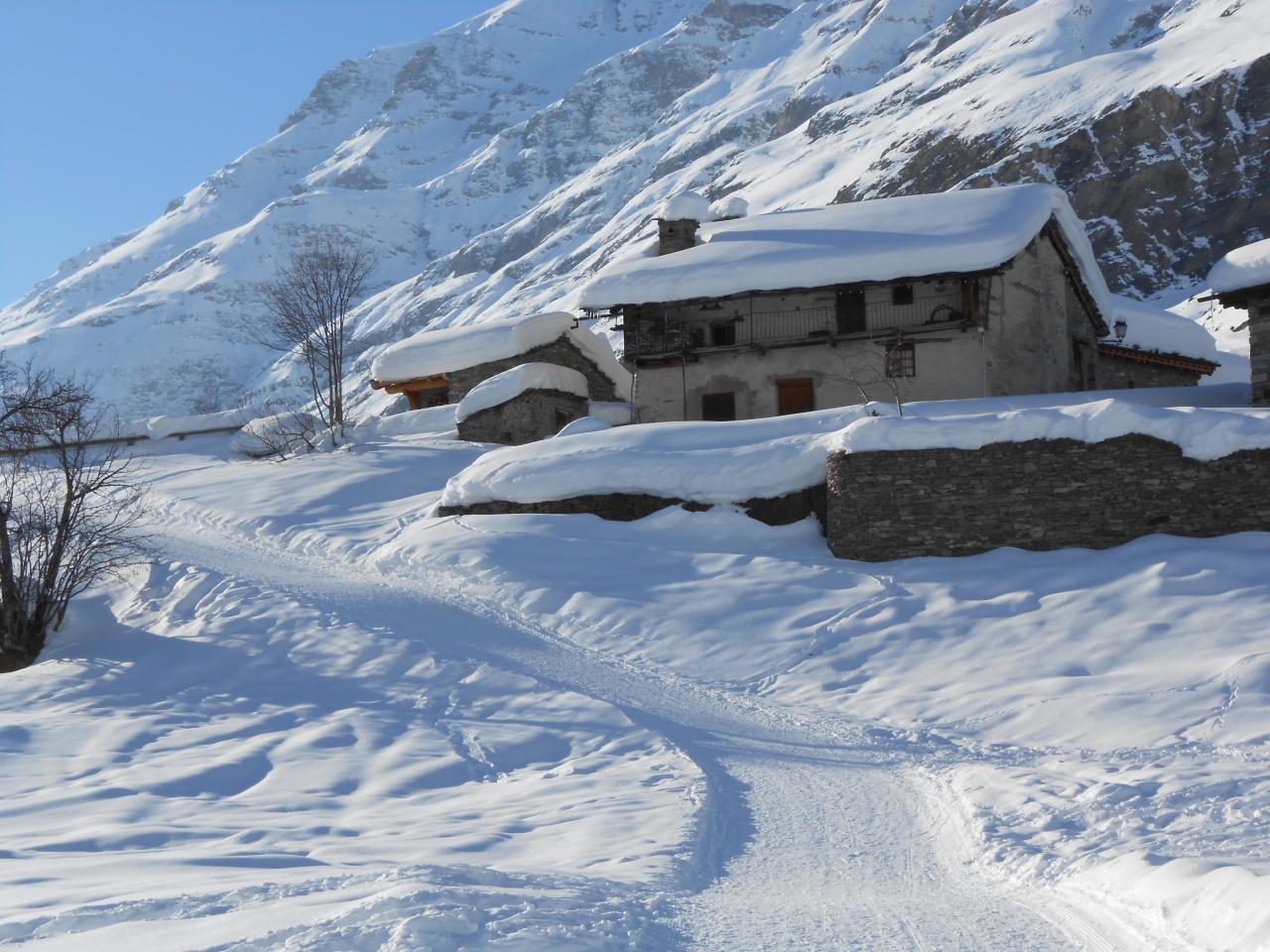 montée par la piste piétonne