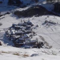 vue d'en haut du villaron
